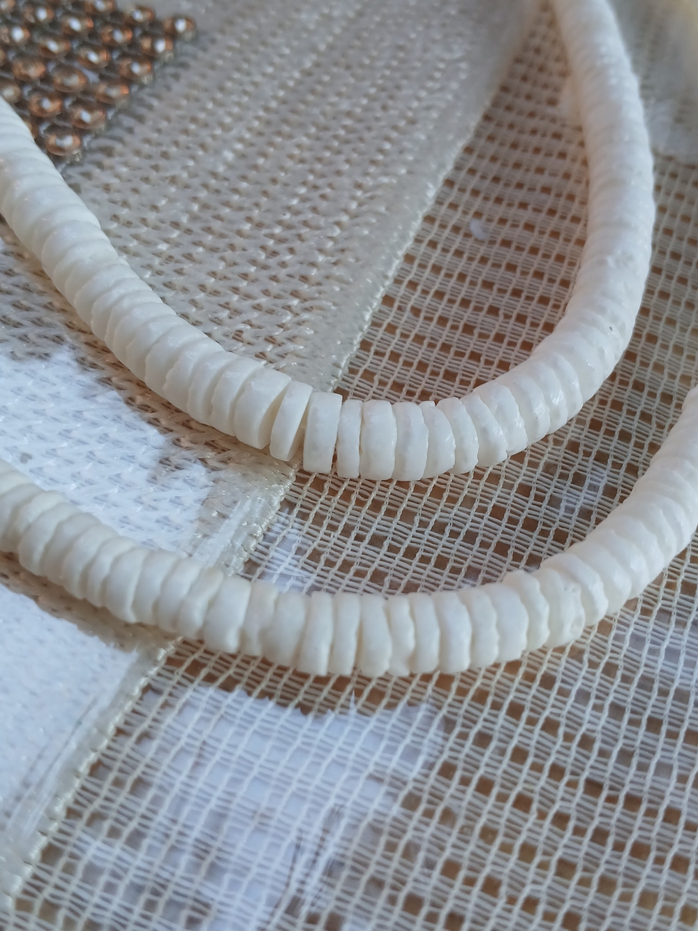Shell Necklaces For Men/ Women Real Seashell Surfer Lot Of 2